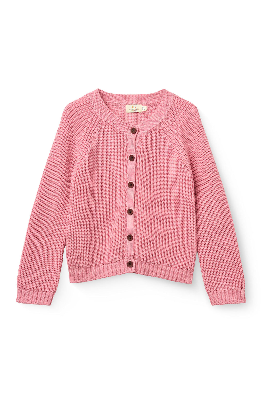 Klassisk Rib Cardigan - Blossom Pink