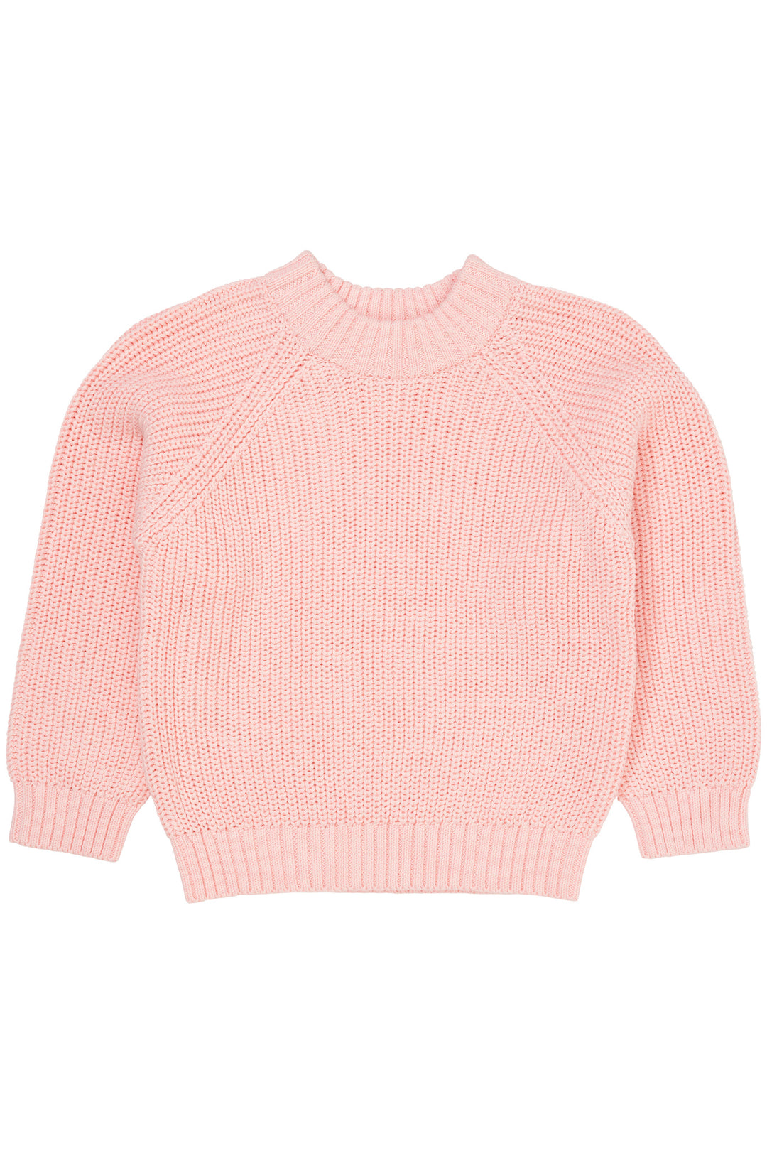 KLASSISK STRIKKET BLUSE - BALLERINA