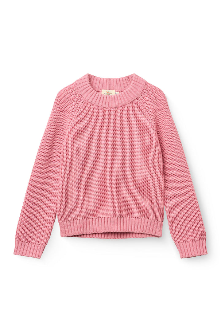 Klassisk rib Sweater - Blossom Pink