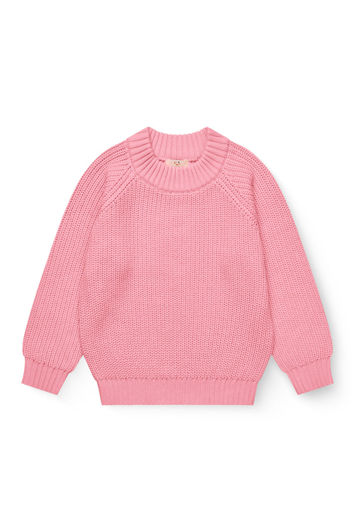 Klassisk rib Sweater - Pink