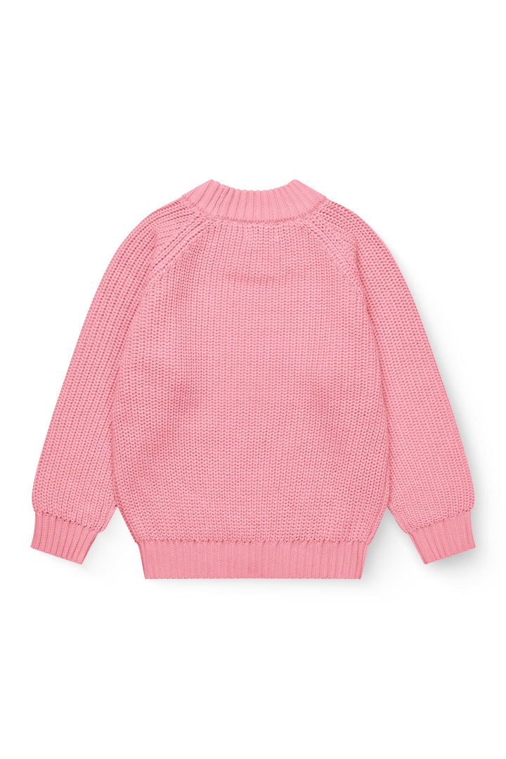 Klassisk rib Sweater - Pink
