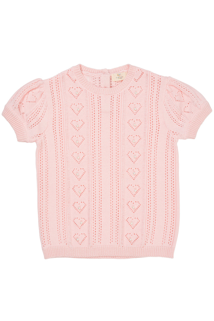 POINTELLE BLUSE M. PERLER - BALLERINA COMB.