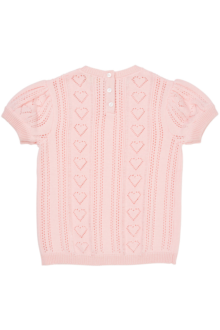 POINTELLE BLUSE M. PERLER - BALLERINA COMB.