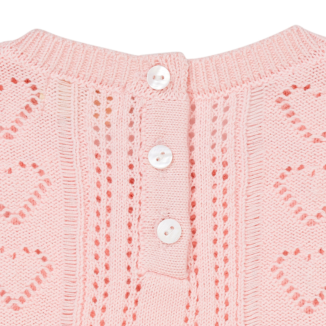 POINTELLE BLUSE M. PERLER - BALLERINA COMB.