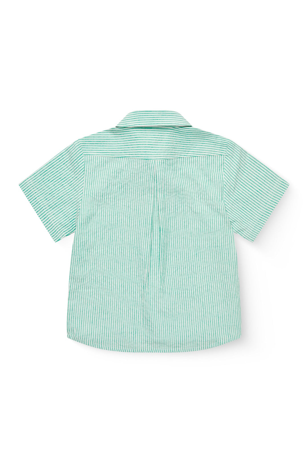 BÆK OG BØGLE BLUSE - SHARP GREEN W CREAM STRIPE