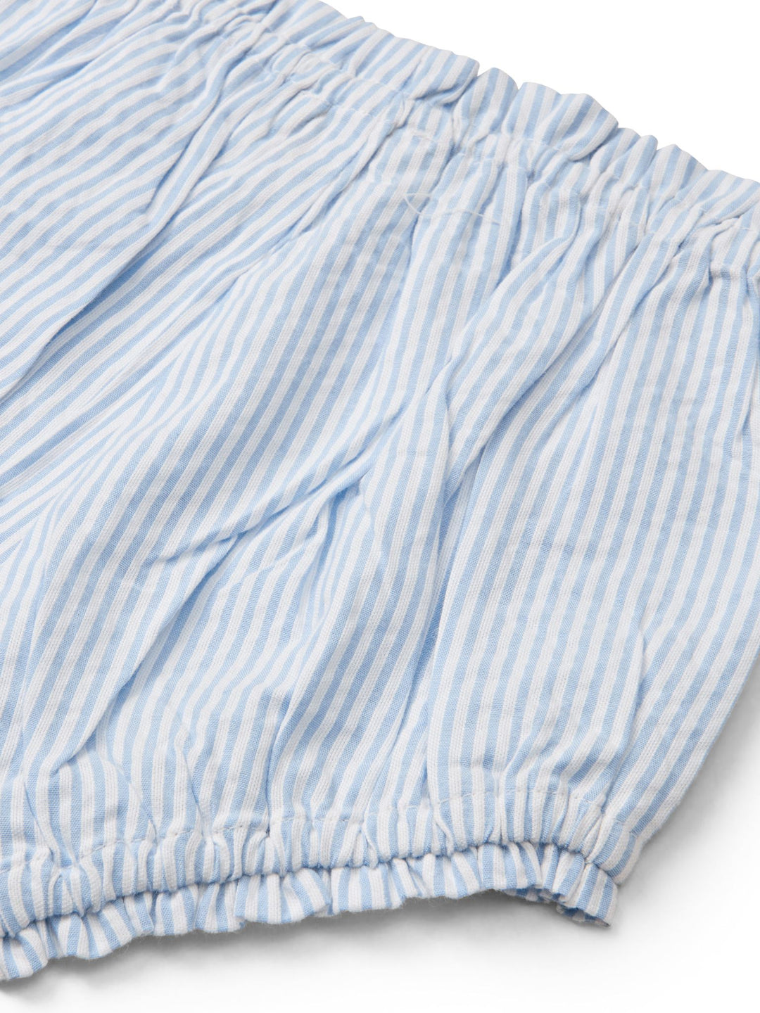 BÆK AND BØLGE BABY SET - SKY BLUE W CREAM STRIPE