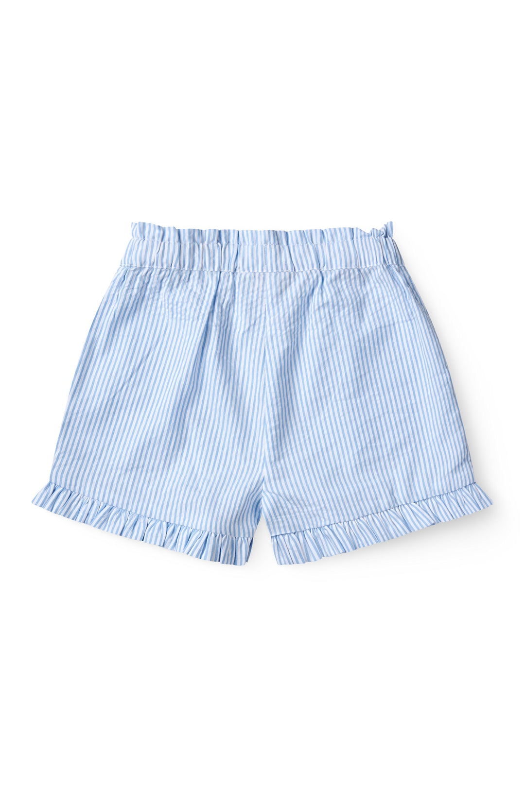 BÆK OG BØLGE SHORTS - SKY BLUE W CREAM STRIPE