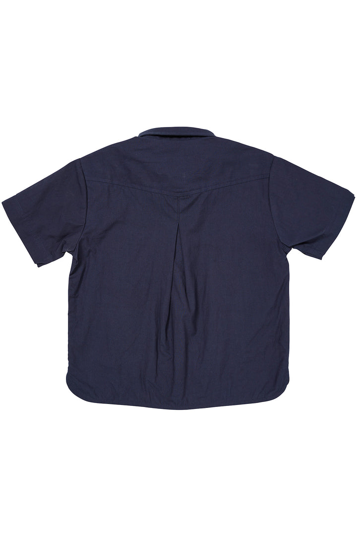 POPLIN T-SHIRT - NAVY