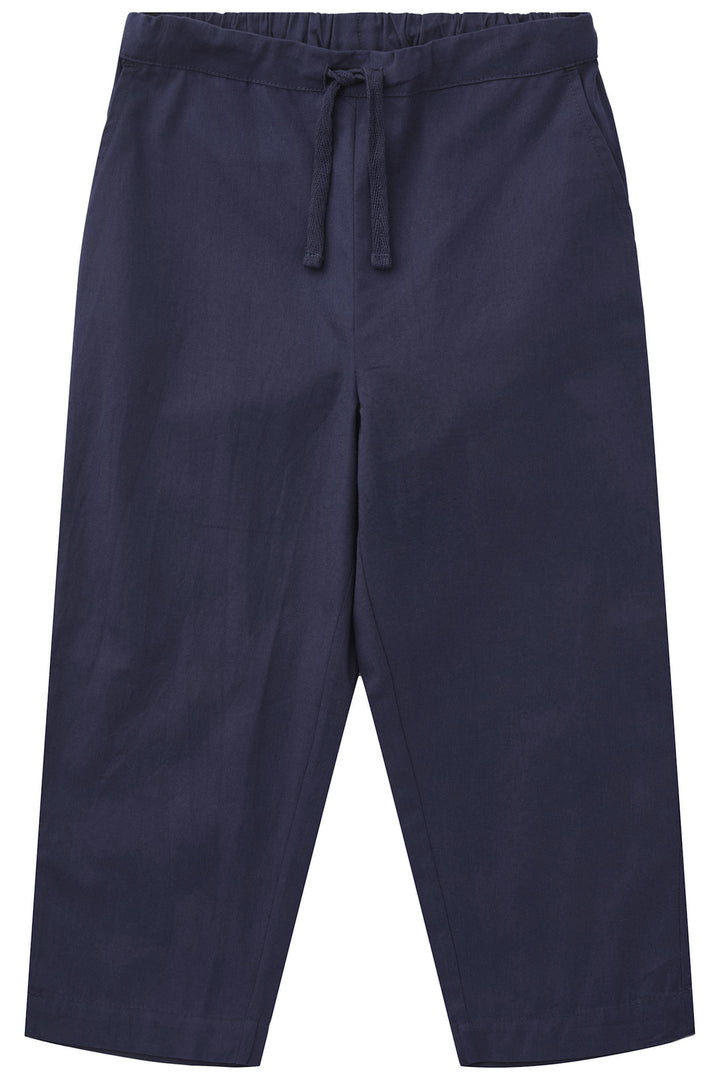 POPLIN PANTS UNISEX - NAVY