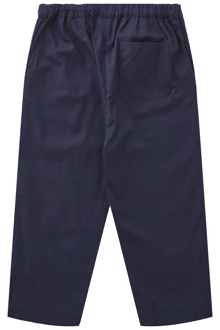 POPLIN PANTS UNISEX - NAVY