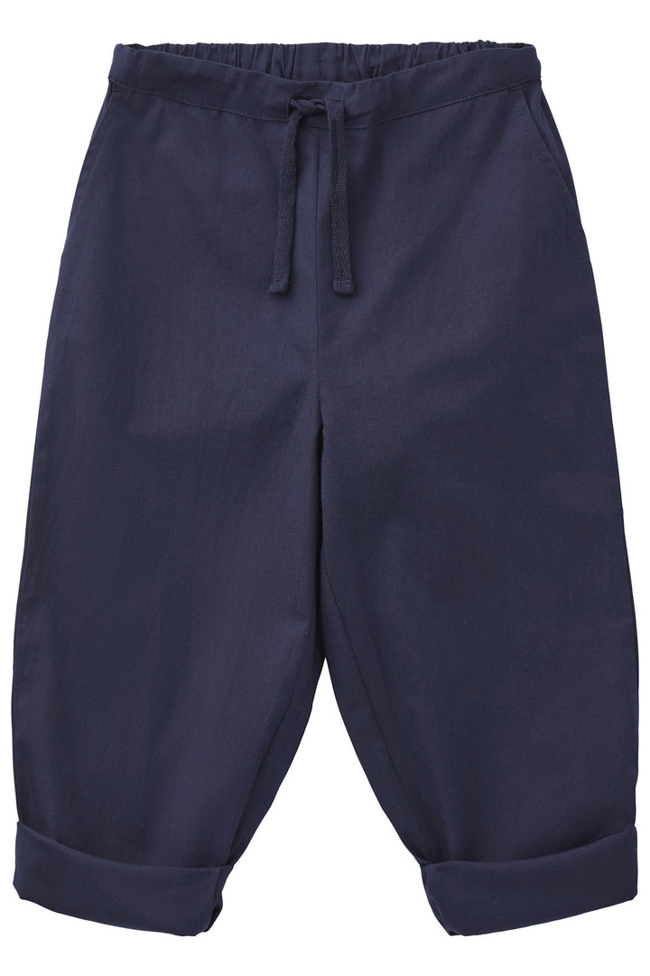 POPLIN PANTS UNISEX - NAVY