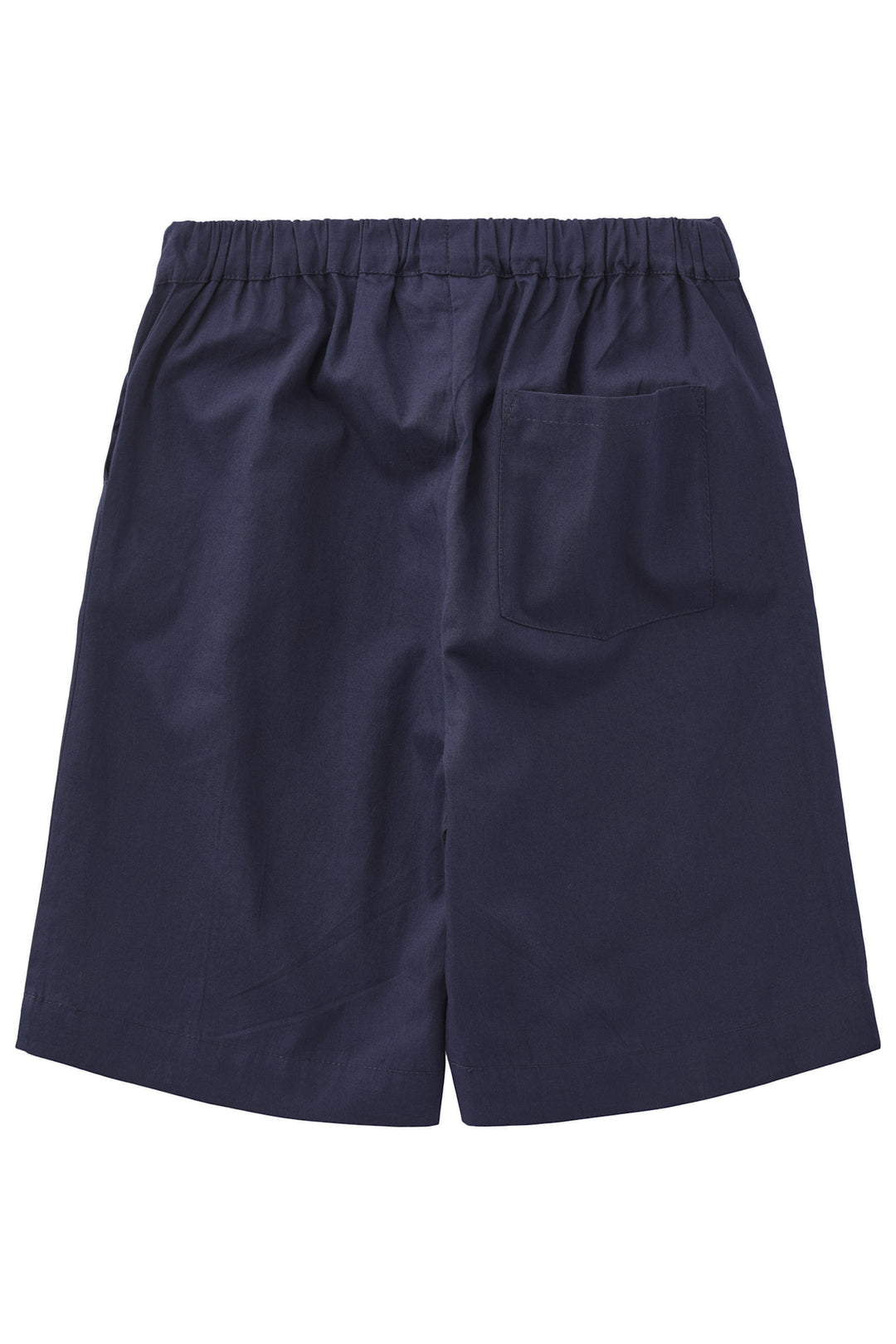 POPLIN SHORTS M. BINDEBÅND - NAVY