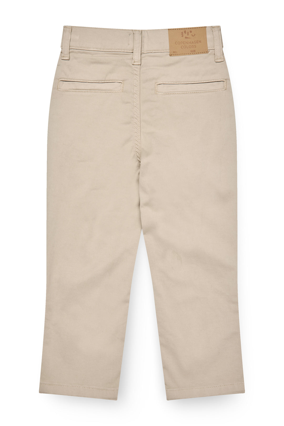 TWILL BUKSER SLIM FIT - BEIGE