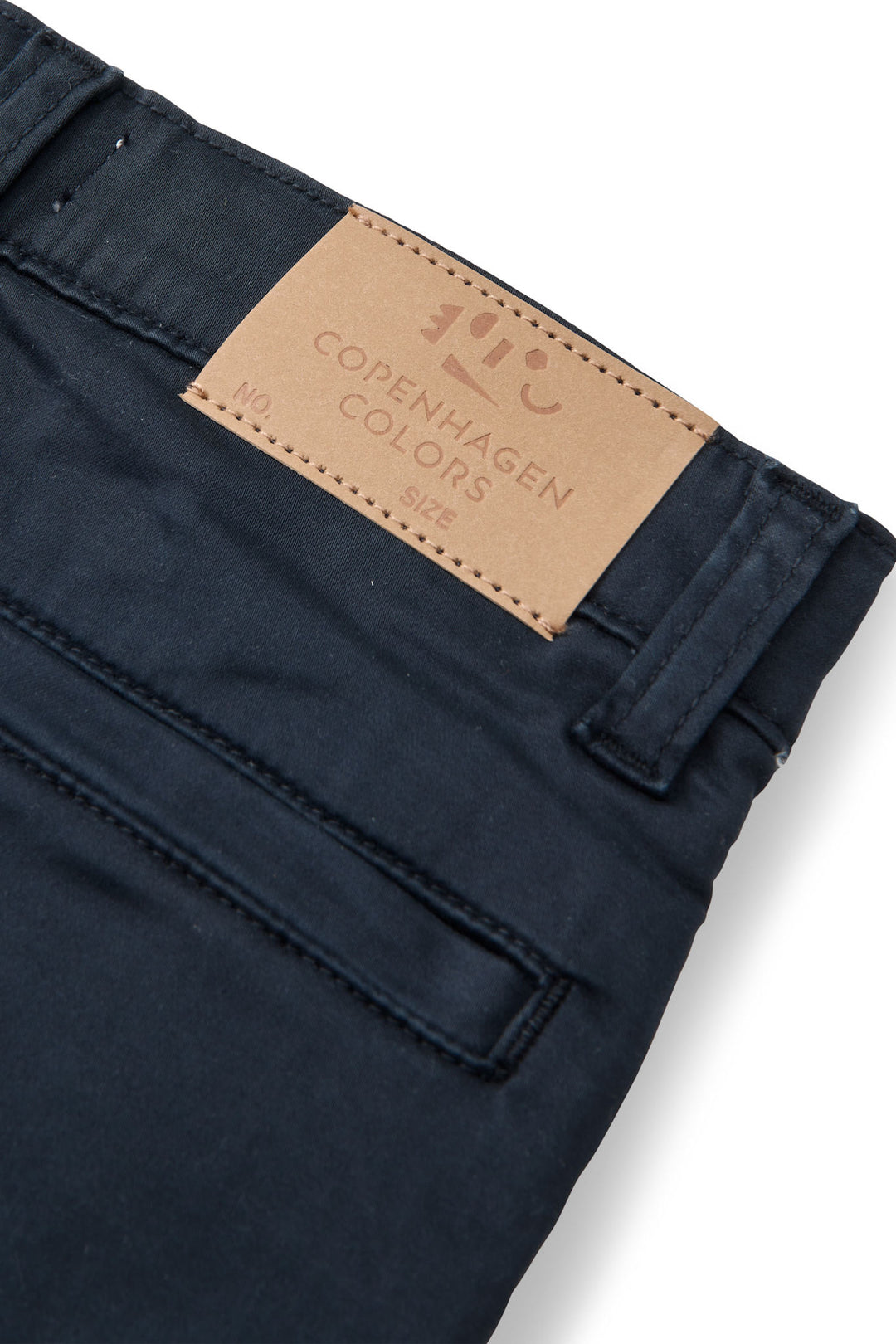 TWILL BUKSER SLIM FIT - NAVY