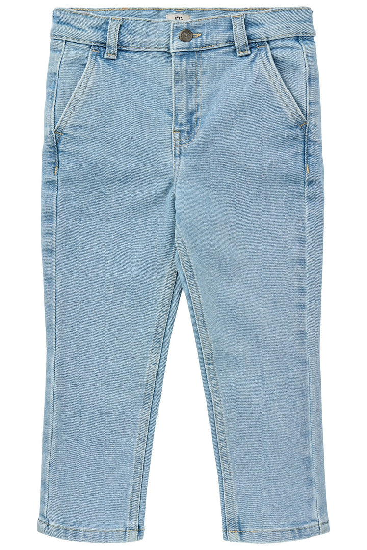 DENIM CHINOS BUKSER - LT. BLUE WASHED