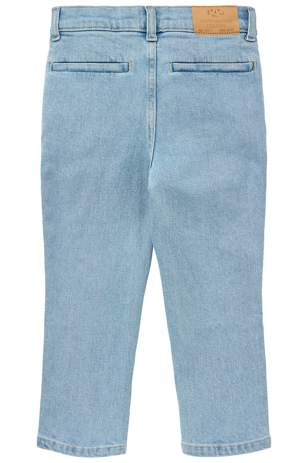 DENIM CHINOS BUKSER - LT. BLUE WASHED