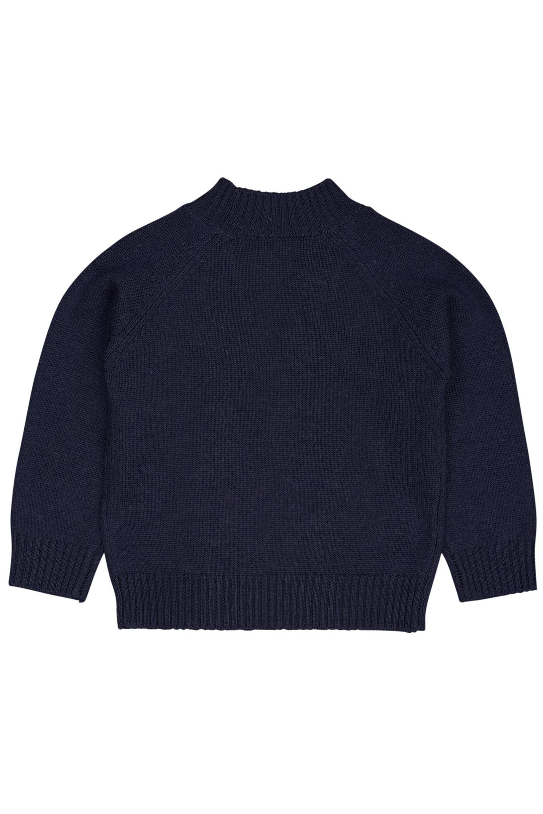 TURTELNECK MERINOULD BLUSE - NAVY