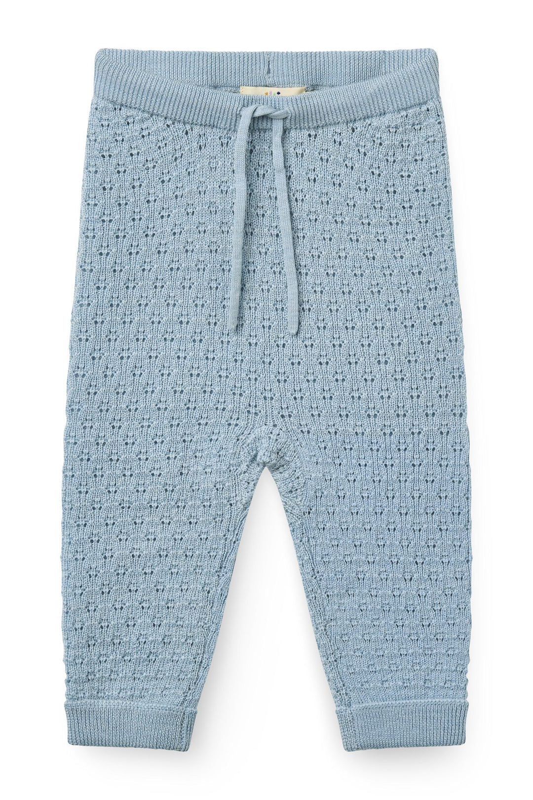 Merino Baby Bukser - DUSTY BLUE