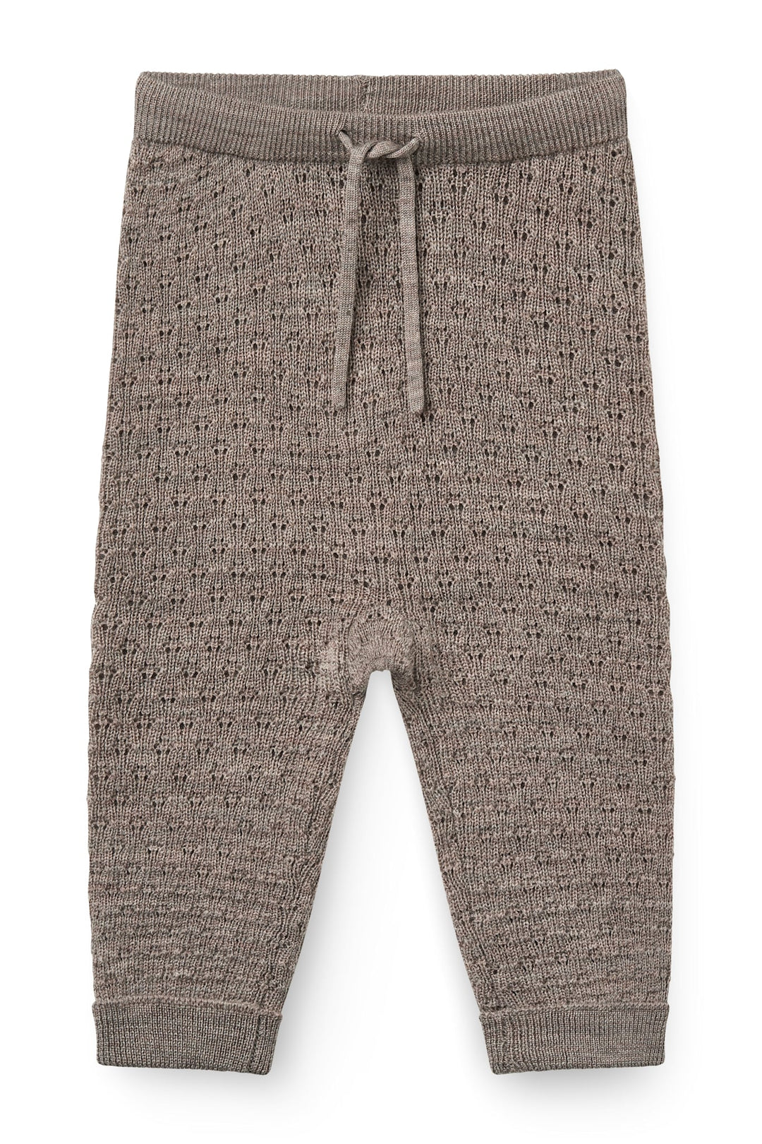 Merino Baby Bukser - NATURAL MELANGE