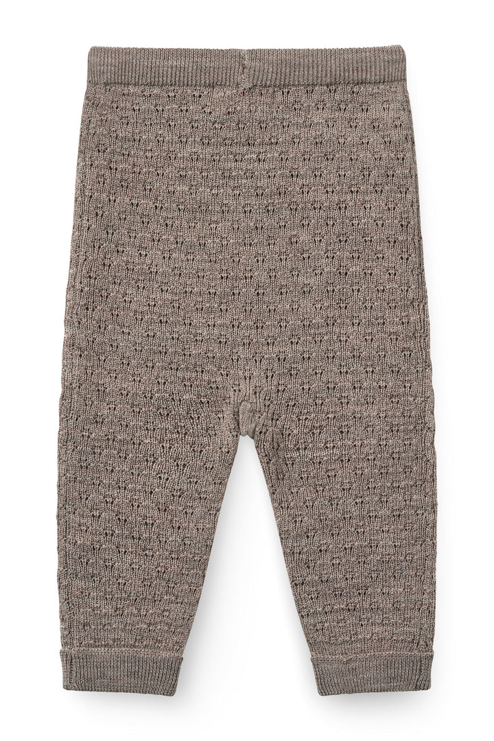 Merino Baby Bukser - NATURAL MELANGE
