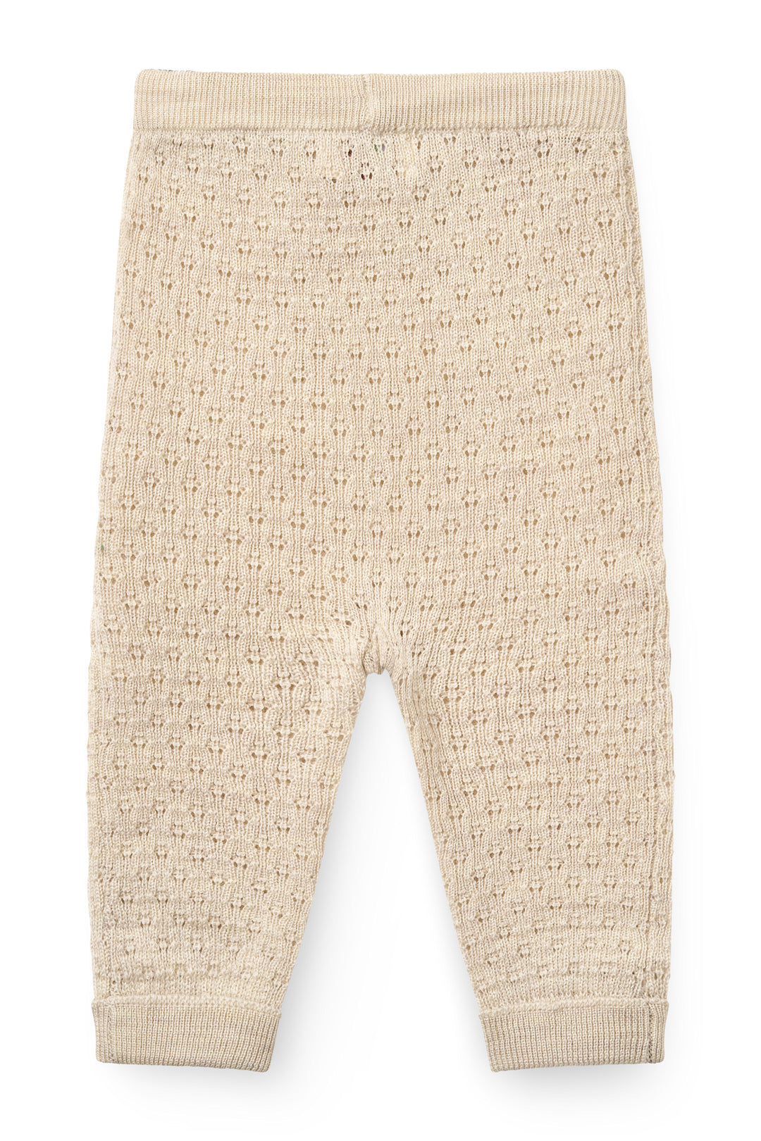 Merino Baby Bukser - PALE CREAM MELANGE