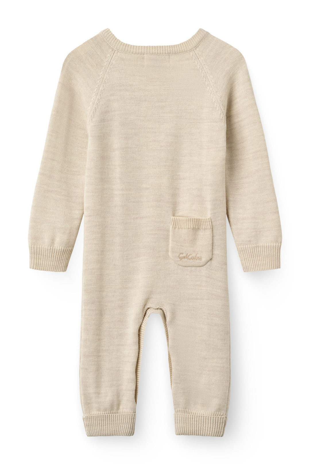 Merino Heldragt - Pale Cream Melange