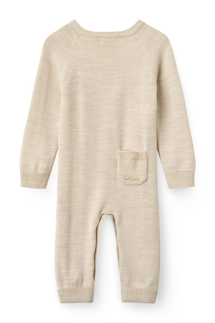 Merino Heldragt - Pale Cream Melange