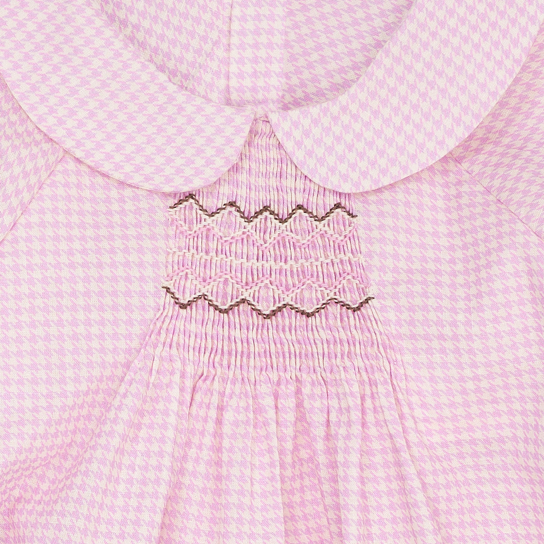 TERNET BLUSE M. SMOCK BRODERI DETALJE - SYRINGA COMB