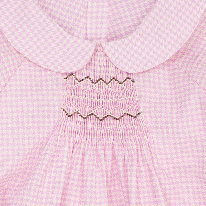 TERNET BLUSE M. SMOCK BRODERI DETALJE - SYRINGA COMB