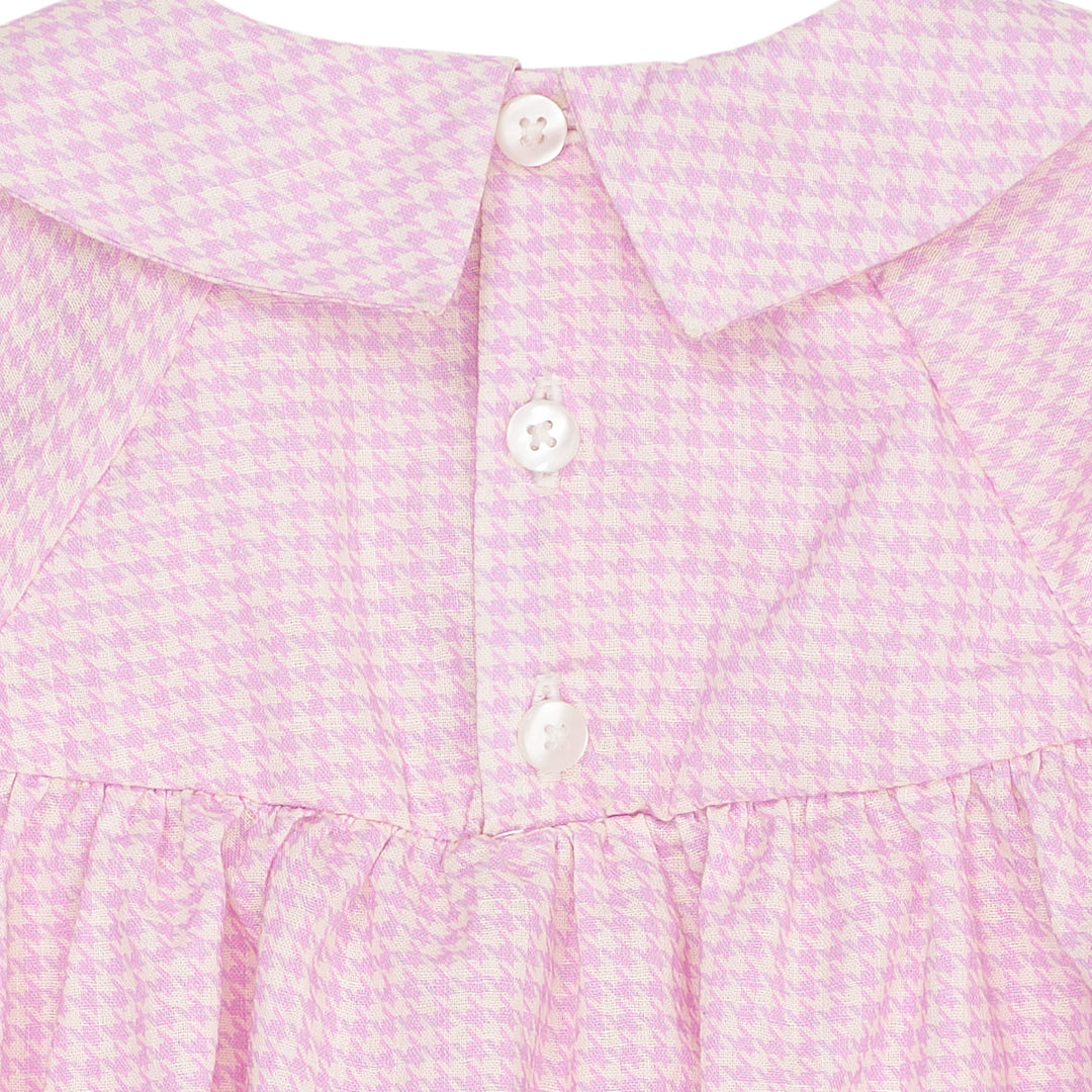 TERNET BLUSE M. SMOCK BRODERI DETALJE - SYRINGA COMB