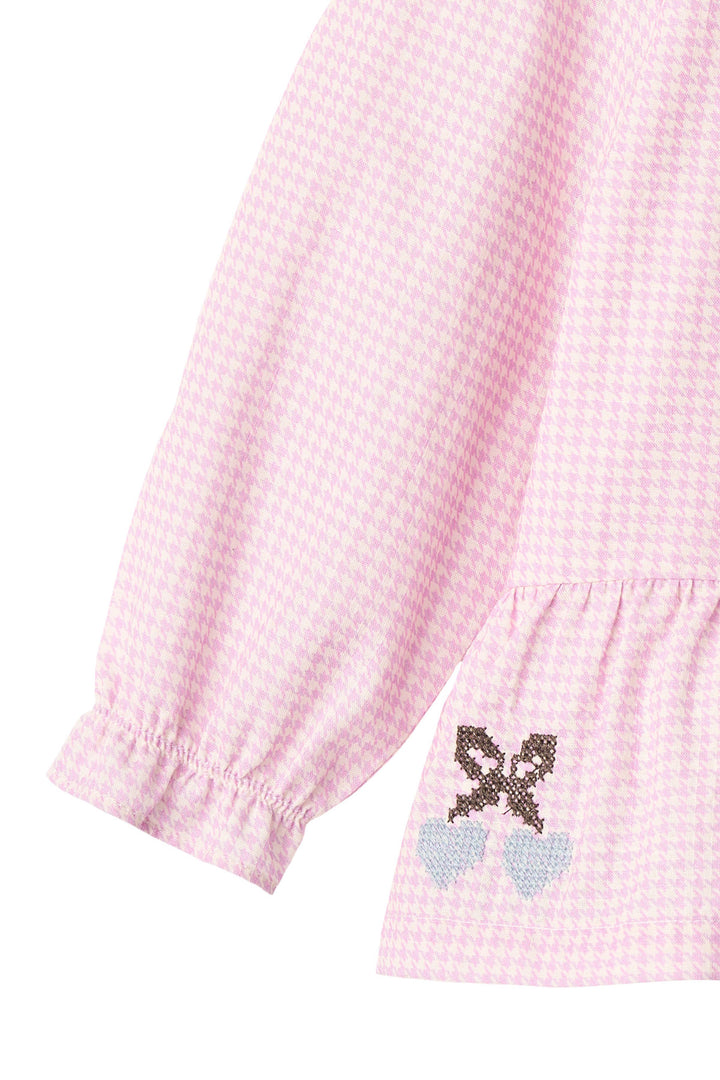 TERNET BLUSE M. FLÆSE DETALJE OG BRODERI - SYRINGA COMB