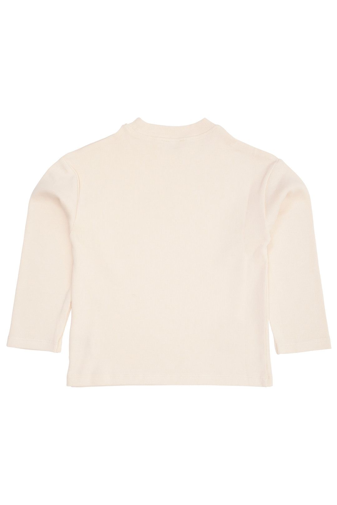 MODAL RIB BLUSE M LANGE ÆRMER - DUSTY ROSE