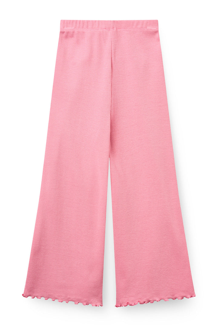 Modal Rib Bukser - Blossom Pink