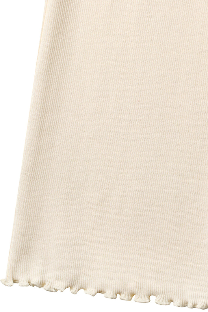 MODAL RIB BUKSER - CREAM