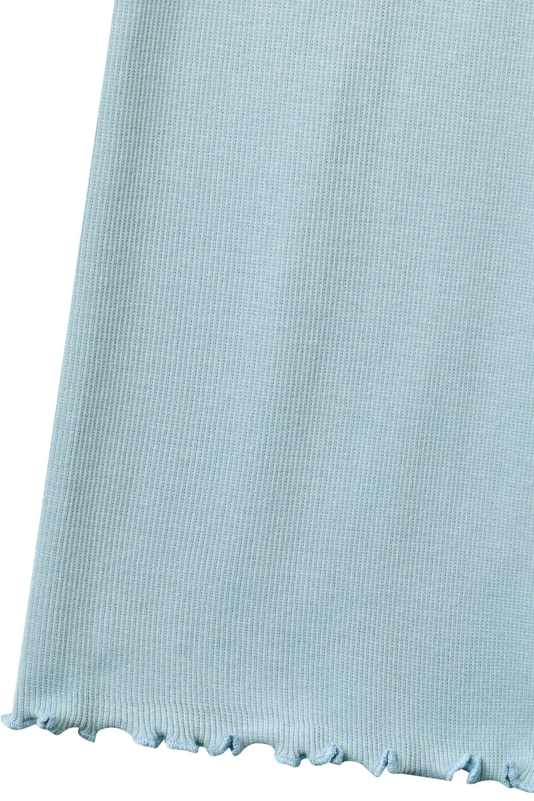 MODAL RIB BUKSER - DUSTY BLUE