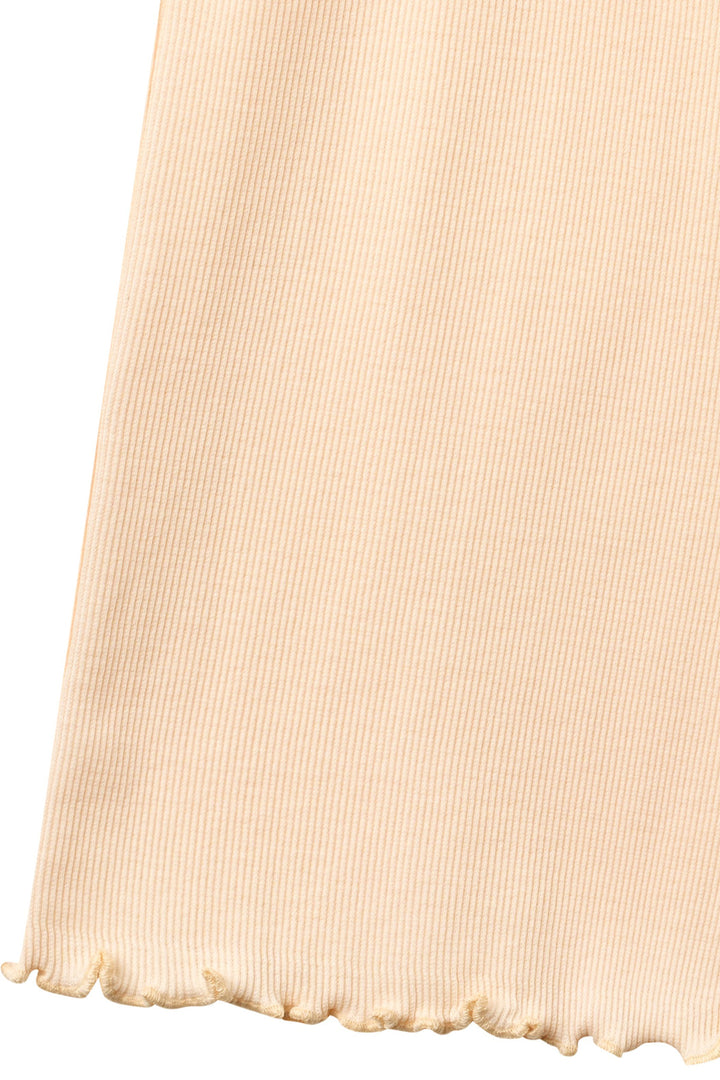 MODAL RIB BUKSER - DUSTY ROSE