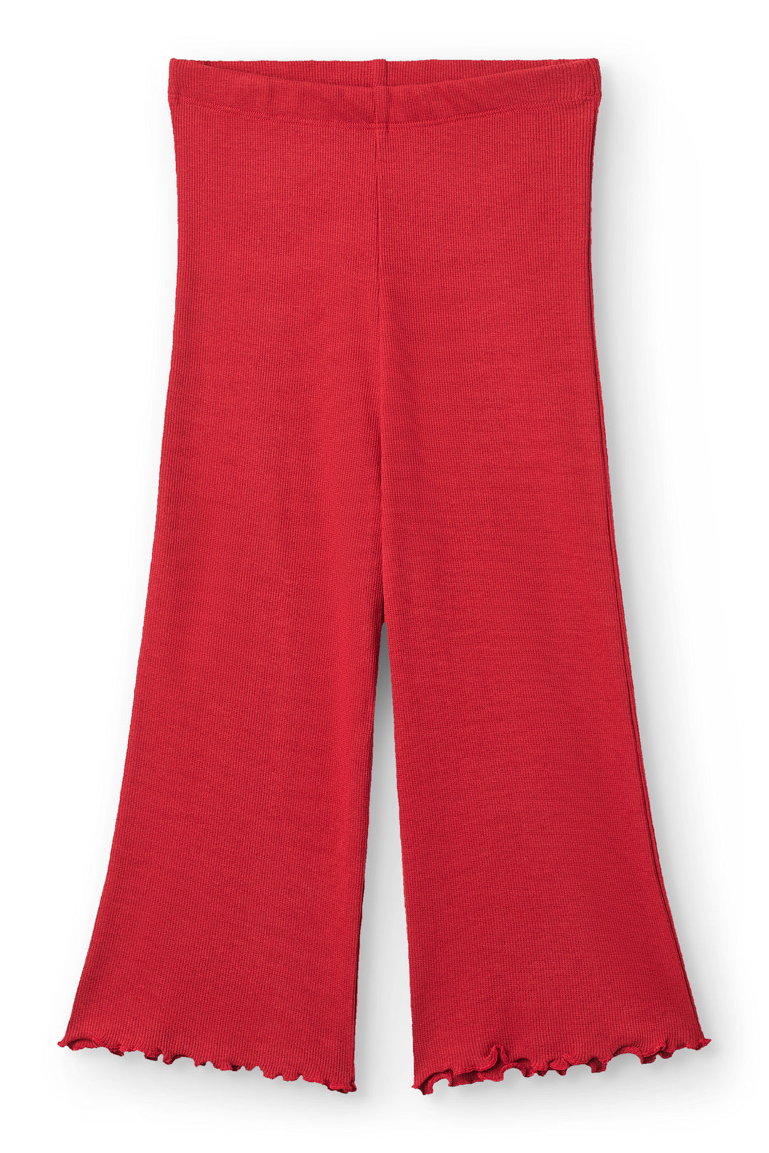 Modal Rib Bukser - Red
