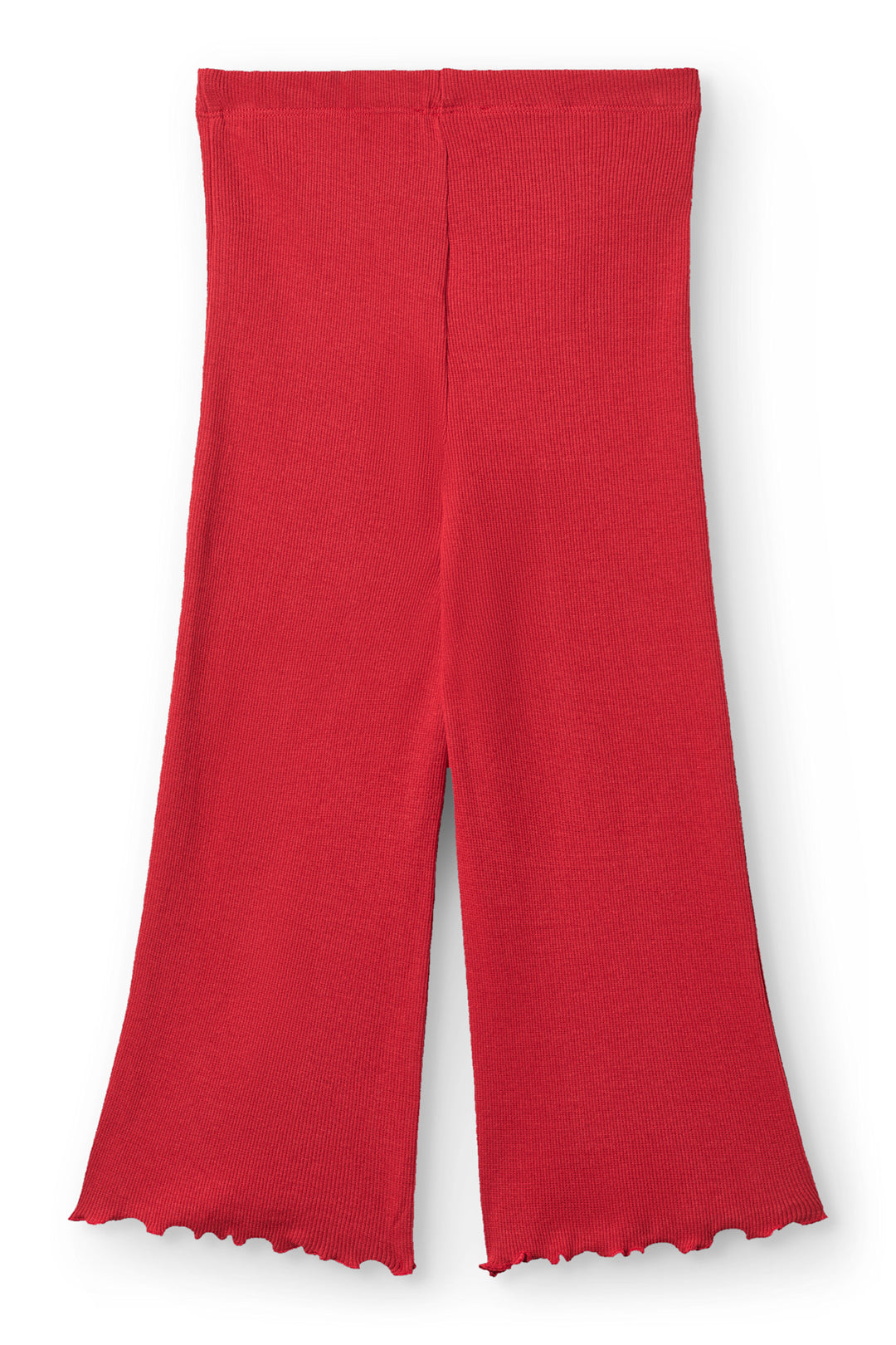 Modal Rib Bukser - Red