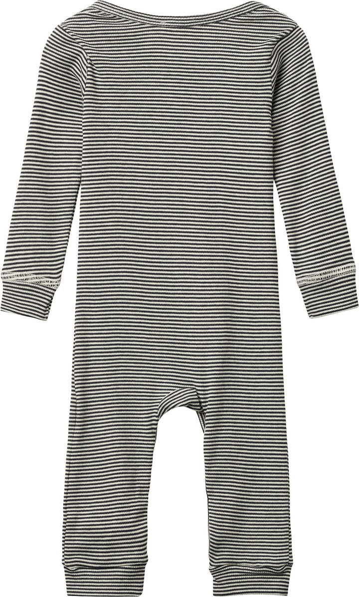 MODAL RIB HELDRAGT - NAVY/CREAM STRIPE