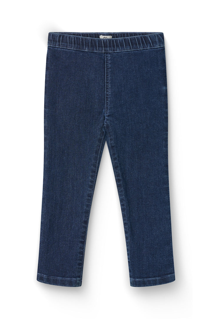 JEGGINGS M. SLIM FIT - DARK INDIGO BLUE WASHED