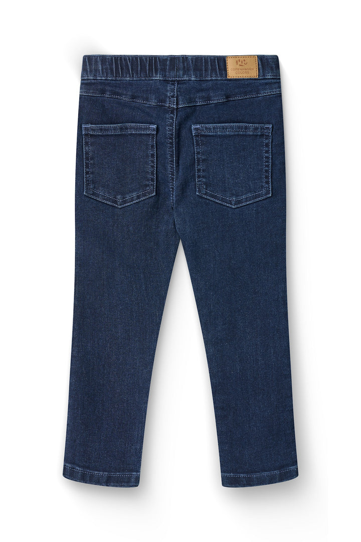 JEGGINGS M. SLIM FIT - DARK INDIGO BLUE WASHED