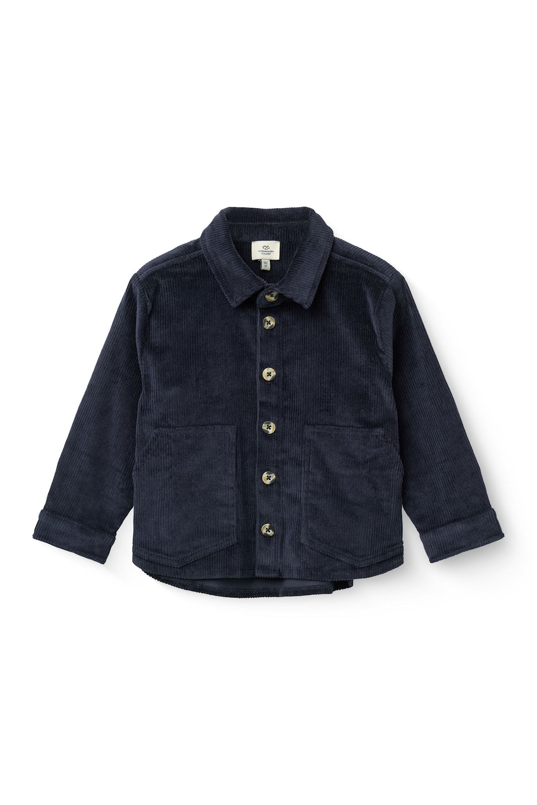 Skjortejakke I Fløjl - NAVY