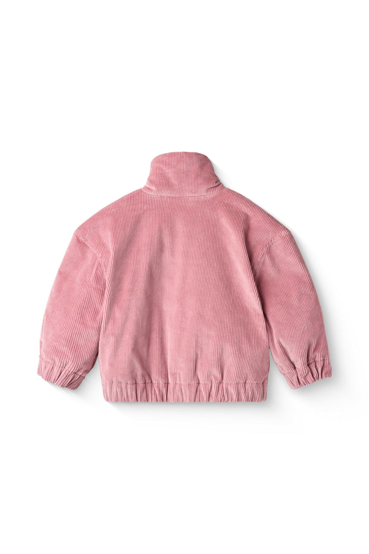 BUMPER JAKKE I FLØJL - ROSE COMB