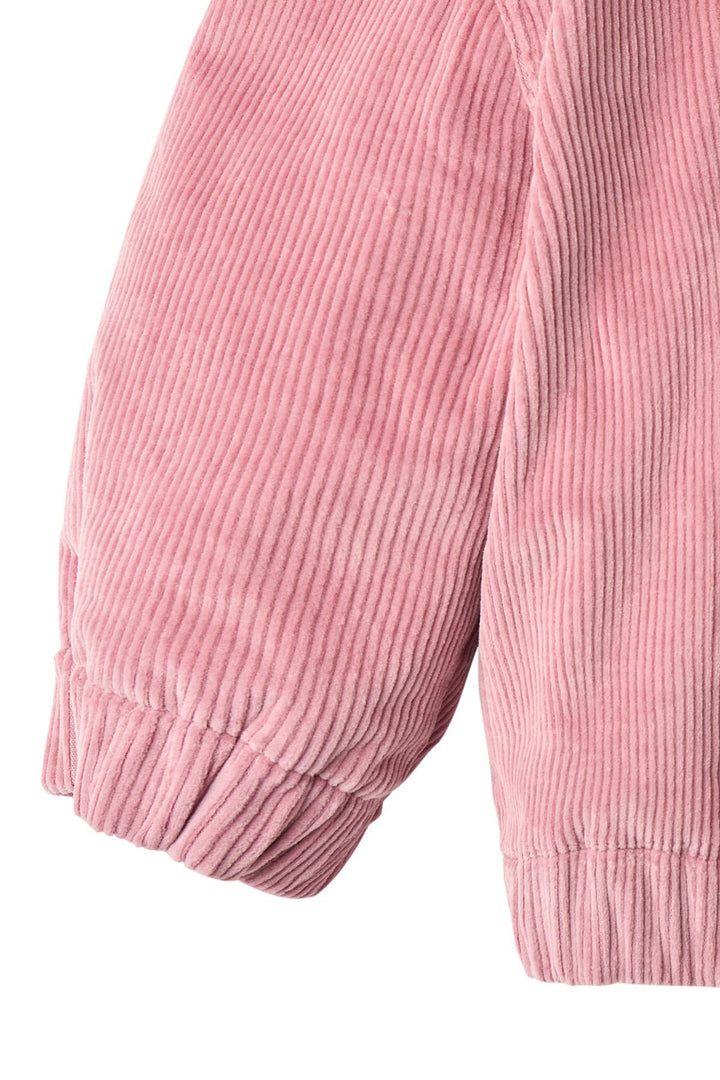 BUMPER JAKKE I FLØJL - ROSE COMB