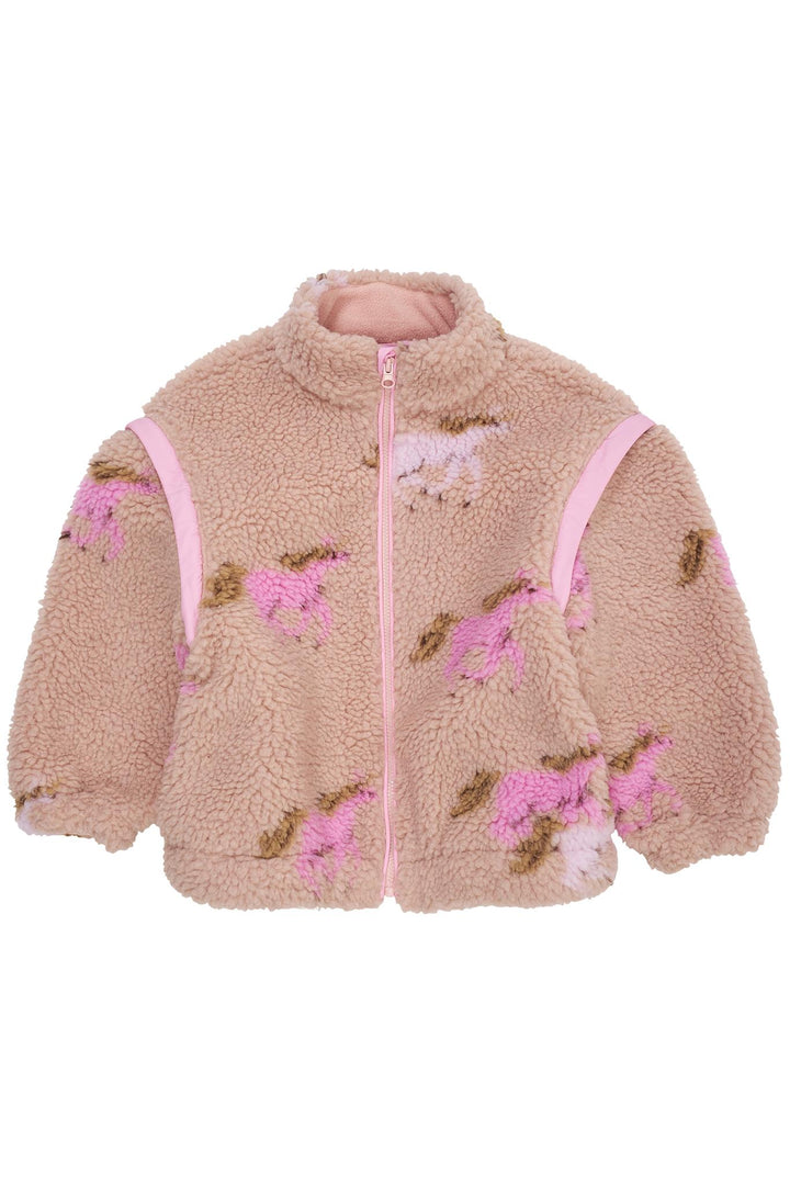TEDDY JAKKE M PRINT - ROSE/UNICORN COMB.