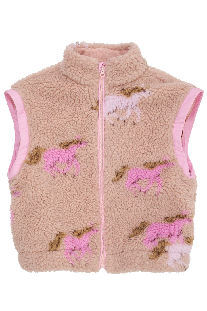 TEDDY JAKKE M PRINT - ROSE/UNICORN COMB.