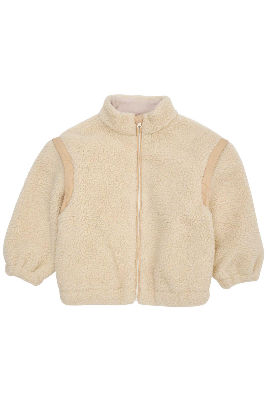 TEDDY JAKKE M AFTAGELIGE ÆRMER - CREAM COMB.