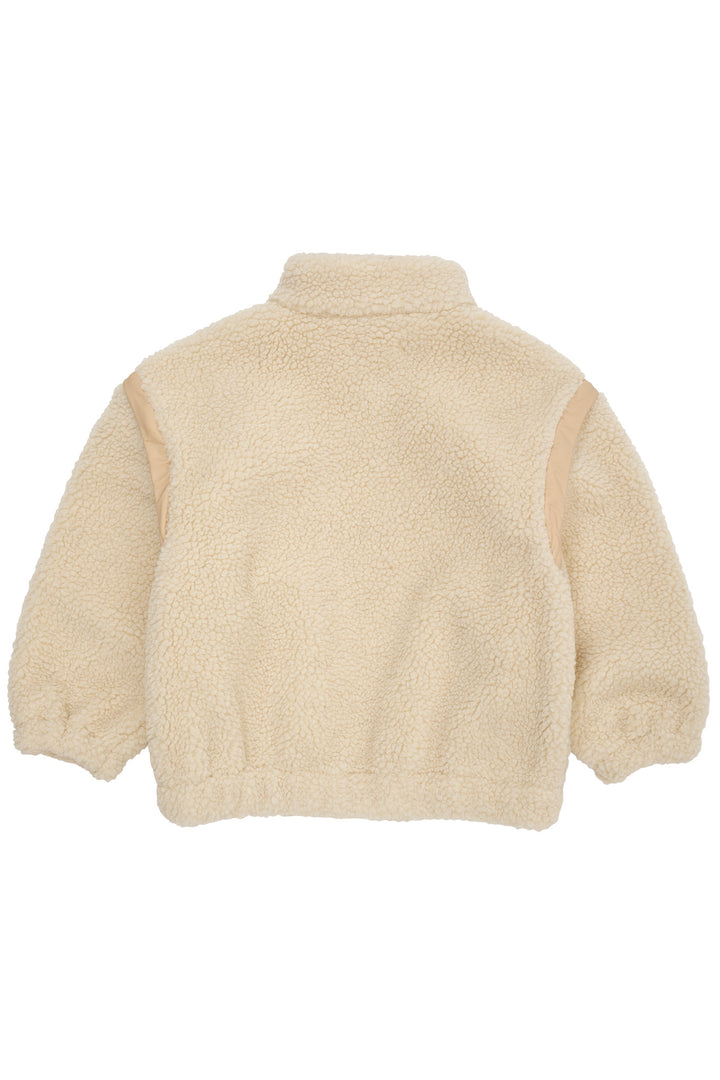 TEDDY JAKKE M AFTAGELIGE ÆRMER - CREAM COMB.