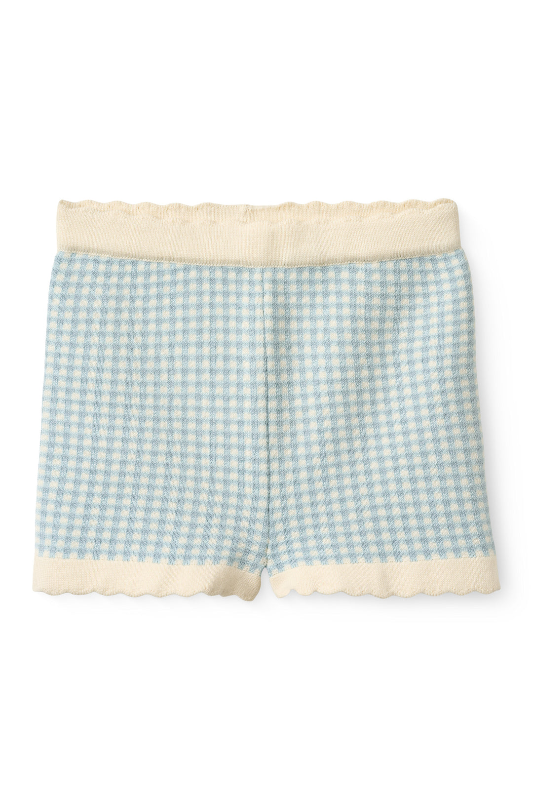 TERNET JACQUARD SHORTS - DUSTY BLUE CHECK