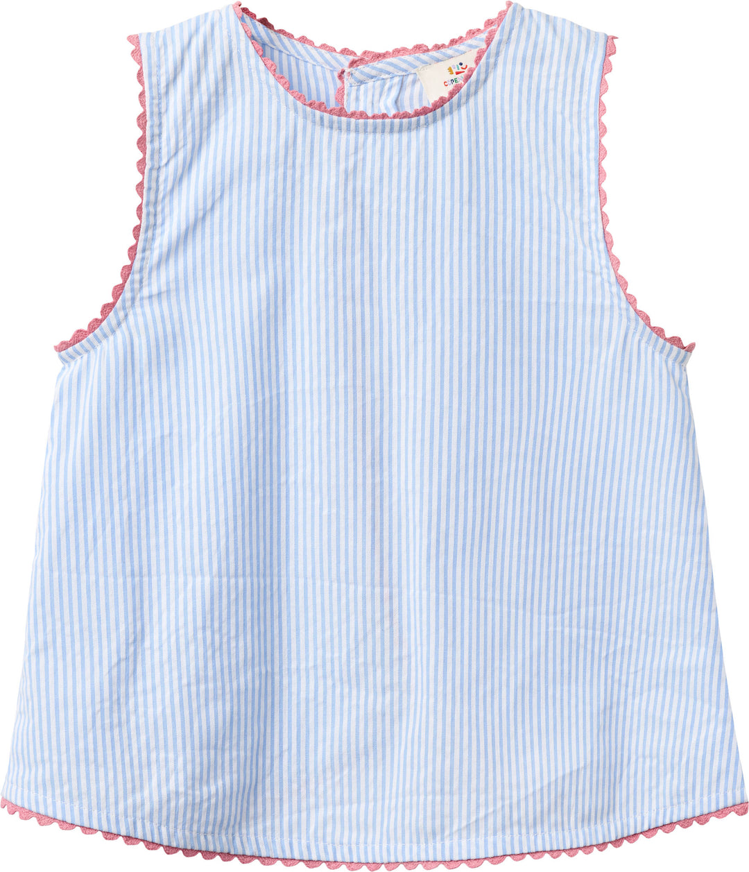 BÆK OG BØLGE DECO SET - SKY BLUE W CREAM STRIPE